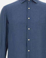 Camicia "Pamplona" in lino PAMP001 00119L MC2 SAINT BARTH 
