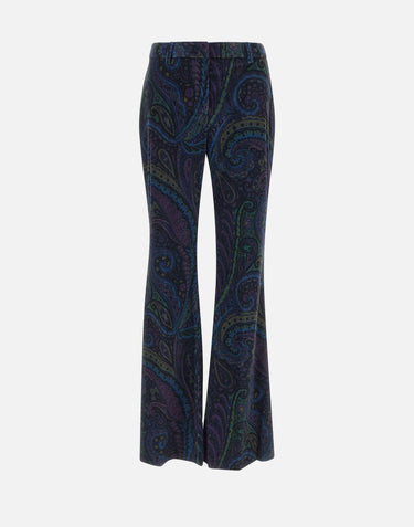 Pantaloni in velluto WREA0033 99SAEE3X0887 ETRO 