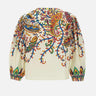 Blusa in cotone con stampa paisley floreale WRJA0088 99SP5I1X0800 ETRO 