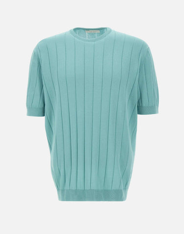 T-shirt in crepe di cotone GC1MC CR14C730 FILIPPO DE LAURENTIIS 