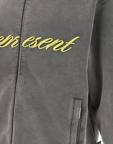 "Script Logo Zip Hoodie" MLM100025 47 REPRESENT 
