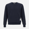 Felpa  "Crewneck Classic Loopback" in cotone MJT085A 03377415 THOM BROWNE 