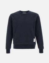 Felpa  "Crewneck Classic Loopback" in cotone MJT085A 03377415 THOM BROWNE 