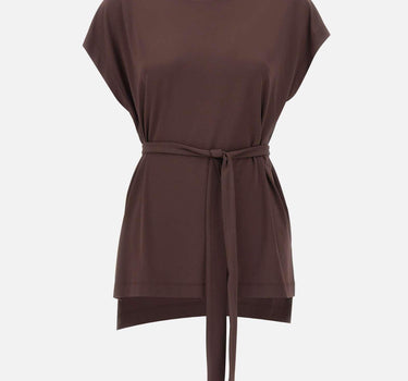 Blusa con cintura SP1MA003 6044 KAOS 