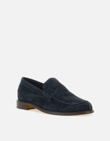 Mocassini "Amalfi" in pelle ingrassata 22489 BLEU DUCA DEGLI ABRUZZI 
