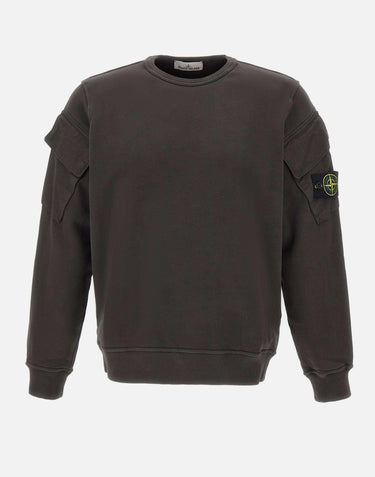 Felpa in cotone organico 6100008S0A20 V0062 STONE ISLAND 