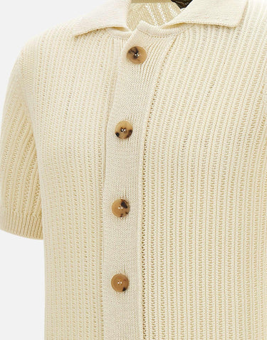 Camicia in maglia di cotone CA3MC CM7HC021 FILIPPO DE LAURENTIIS 