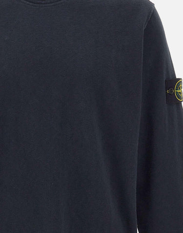 Felpa malfilé effetto "old" 6100034S0060 V0020 STONE ISLAND 