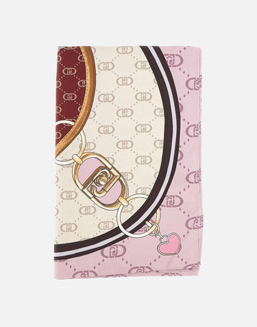 Foulard con stampa 2F5078T0300 43204 LIU-JO 