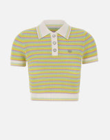 Polo "Bourgeois" a righe WSS26KW1292 01 CASABLANCA 