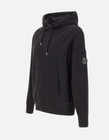 "Brushed Emerized Diagonal Fleece hooded" RFCMSS719A 006372G999 C.P. COMPANY 