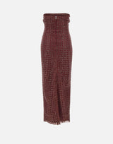 "Beaded maxi tube dress" 115049 2734 ROTATE BIRGER CHRISTENSEN 
