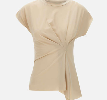 Blusa  in crepe QP1MA019 0035 KAOS 