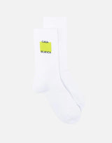 "Acid Lime Logo Square Socks" ASS26ACC010 01 CASABLANCA 