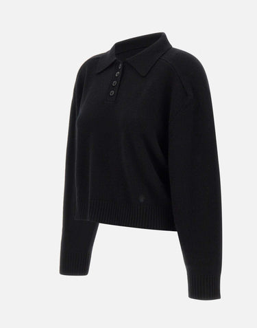 "Homere sweater" HOMERE BLACK LOULOU DE SAISON 