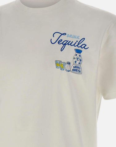 T-shirt "Portland Drink Tequila" PRL0002 07985L MC2 SAINT BARTH 