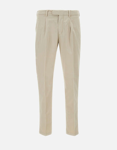 Pantaloni "DVR33" in cotone e seta DVR33R022 TC538 DEVORE 