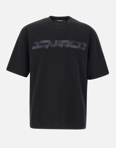 "Loose Fit Tee" S74GD1458 S24583900 DSQUARED2 