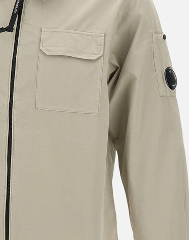 Giacca in gabardine con zip 20CMOS705A 110143G904 C.P. COMPANY