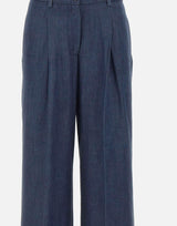 Pantaloni in lyocell UF5144D0266 78916 LIU-JO 