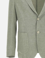 Blazer in misto lino e lana M75GIAC12 TES0K02407N ELEVENTY 