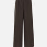 Pantaloni con coulisse in lana vergine 50563827 210 BOSS 