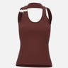 Top a maglia "C-Logo" COPML214Y3025 BRW COPERNI 