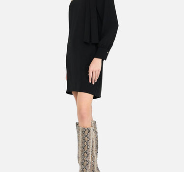 Abito corto con sciarpa MF5352T4241 22222 LIU-JO 