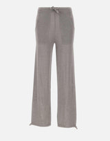 Pantaloni jogger in misto viscosa e lurex 197215 049 KANGRA 