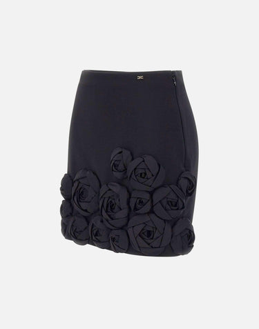 Minigonna  fiori 3d GO10453E2 110 ELISABETTA FRANCHI 