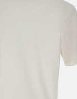 T-shirt in cotone con taschino TH2827 001 LACOSTE 