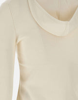 "Fine Merino Cardigan" 1325KTP006406A IVORY VICTORIA BECKHAM 