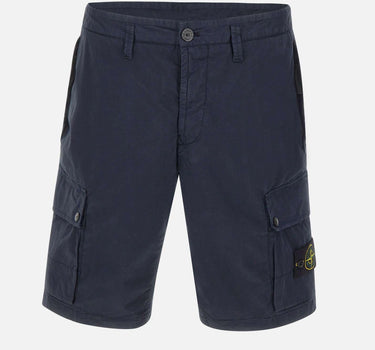 Bermuda in twill di cotone biologico stretch L100019S0A10 V0020 STONE ISLAND 