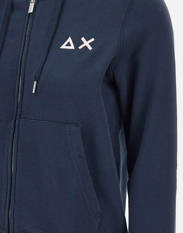 Felpa "Hoodie Zip Fleece" F35201 07 SUN68 
