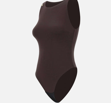 Body in jersey crêpe con dettagli logo BO03462E2 EV9 ELISABETTA FRANCHI 