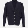 Cardigan in lana con texture a rombi 411304 041 KANGRA 