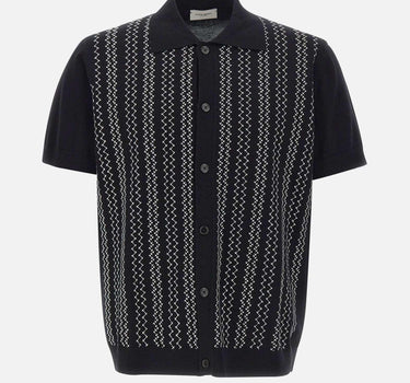 Camicia in maglia di cotone A048F900 9000 PAOLO PECORA 