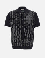 Camicia in maglia di cotone A048F900 9000 PAOLO PECORA 