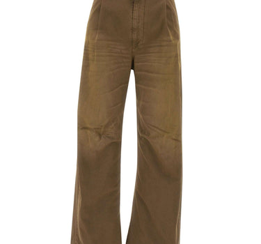 Pantaloni in cotone a gamba larga S52LA0269 M35435137 MM6 MAISON MARGIELA 