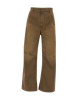 Pantaloni in cotone a gamba larga S52LA0269 M35435137 MM6 MAISON MARGIELA 