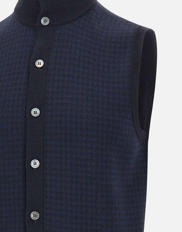 Gilet in lana BB1SM RM16J18889 FILIPPO DE LAURENTIIS 