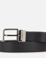 Cintura in pelle reversibile CN9903306 VTTNERONAVY GIANNI CHIARINI 