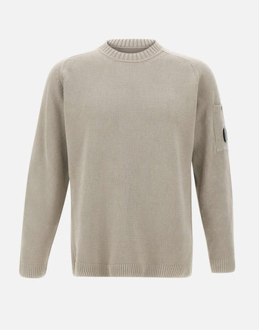 Maglia in ciniglia di cotone 20CMKN117A 005687G904 C.P. COMPANY 