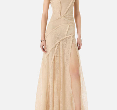 Abito lungo in pizzo 4A456A N0147 BLUMARINE 