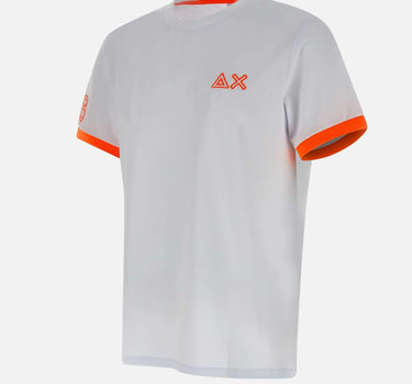 T-shirt "Piquet logo fluo" T35125 01 SUN68 