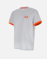 T-shirt "Piquet logo fluo" T35125 01 SUN68 