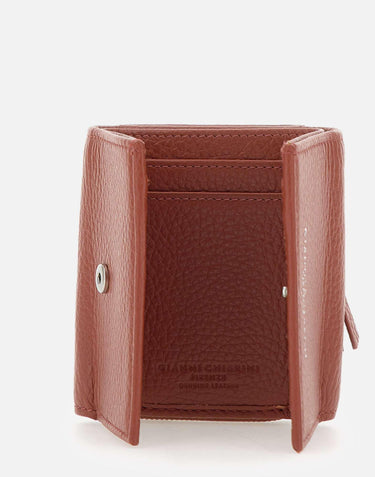 "Wallet grain" PFW5065 GRNBRICKRED GIANNI CHIARINI 