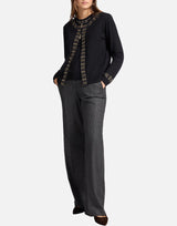 Cardigan in viscosa M520Z000661N 033 ELENA MIRO' 