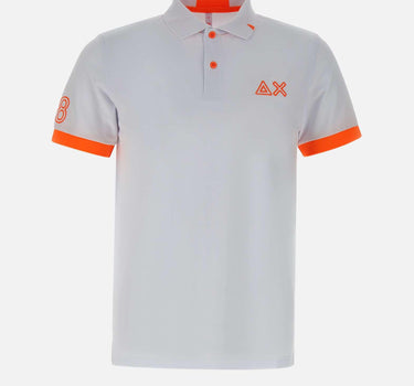 "Polo logo fluo" A35122 01 SUN68 
