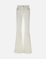 Jeans in cotone con fiocchi gioiello PJ93N51E2 360 ELISABETTA FRANCHI 